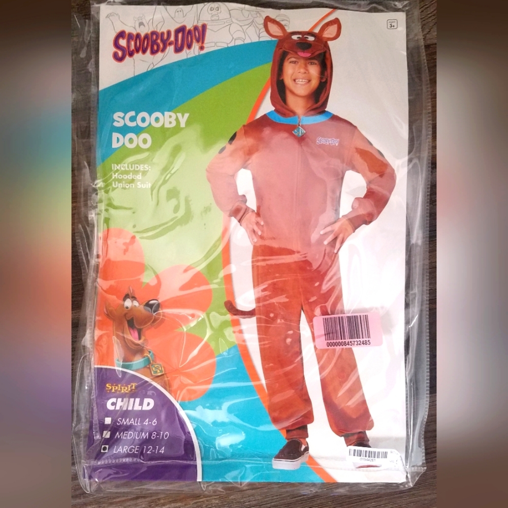 Kids large scooby doo costume